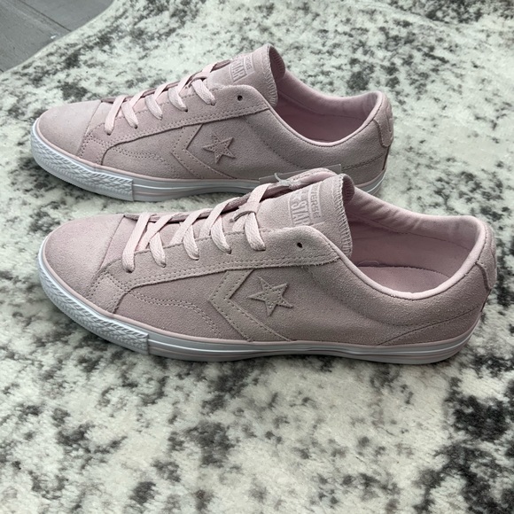 NIB Converse Star Player Ox pink suede women’s - Picture 5 of 7